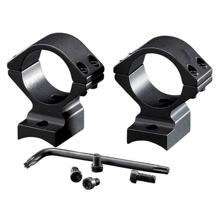 Browning 12376 BAR & BLR Integrated Scope Mount/Ring Combo Matte Black 1" Medium