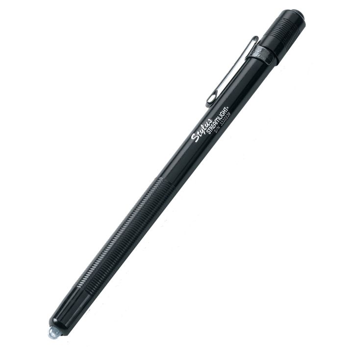 Streamlight 65018 Stylus PenLightBlack Anodized 11 Lumens White LED
