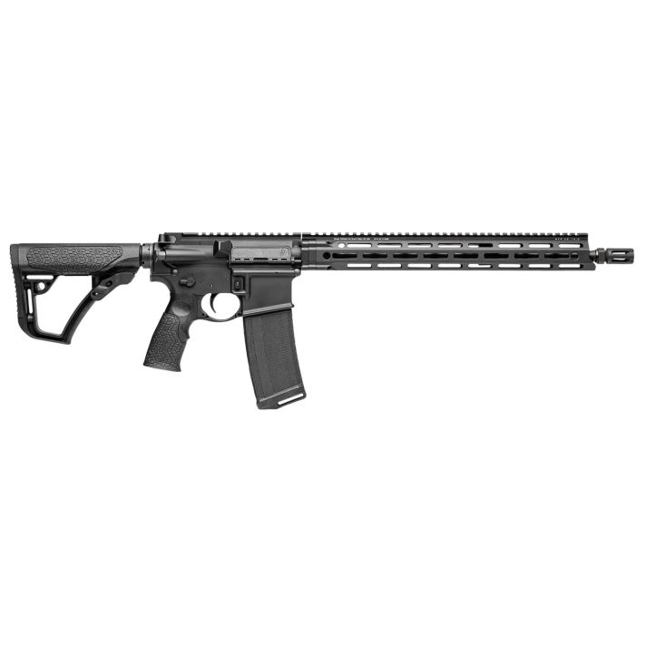 Daniel Defense 0212802241047 DDM4 V7 LW 5.56x45mm NATO 16" 30+1 Black Hard Coat Anodized 6 Position w/SoftTouch Overmolding Stock