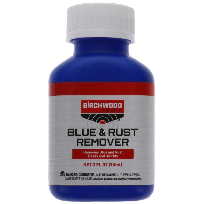 Birchwood Casey 16125 Blue & Rust Remover 3 oz. Bottle