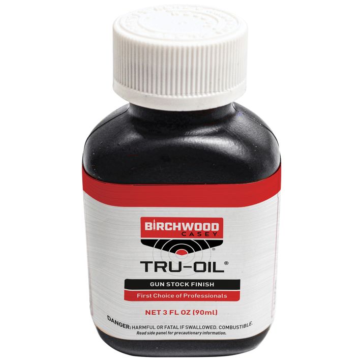 Birchwood Casey 23123 Tru-Oil Gun Stock Finish Natural Wood 3 oz. Bottle