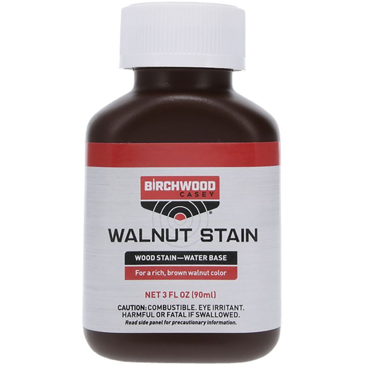 Birchwood Casey 24123 Walnut Wood Stain Water-Based 3 oz. Bottle