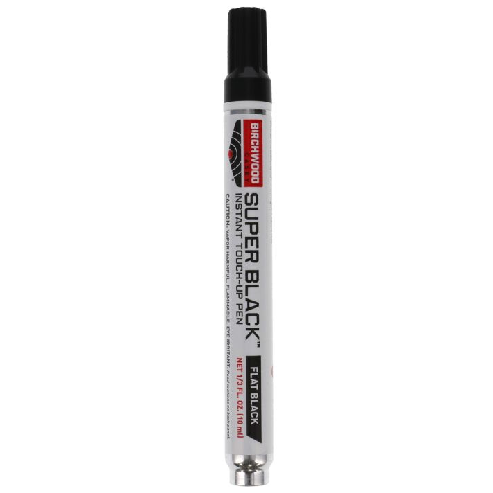 Birchwood Casey 15112 Super Black Touch-Up Pen Flat Black 1/3 oz.