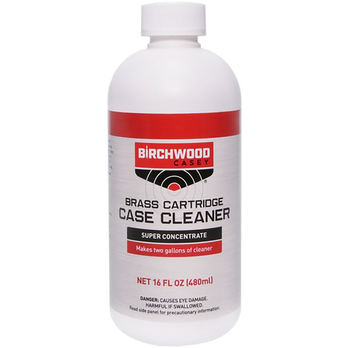 Birchwood Casey 33845 Brass Cartridge Case Cleaner 16 oz. Bottle