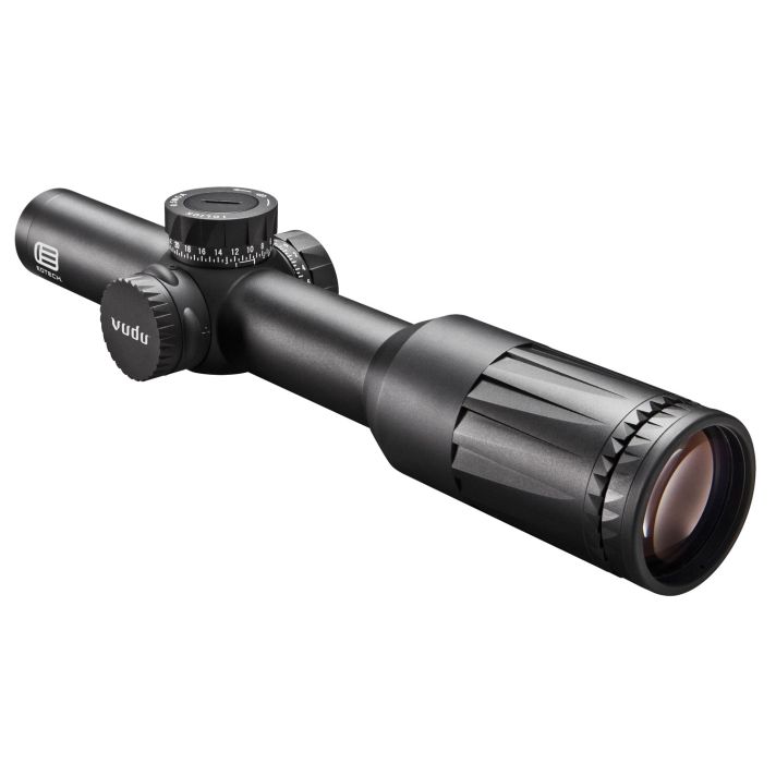 Eotech VDU16FFSR1 VuduBlack Hardcoat Anodized 1-6x24mm 30mm Tube Illuminated SR1 MRAD Reticle