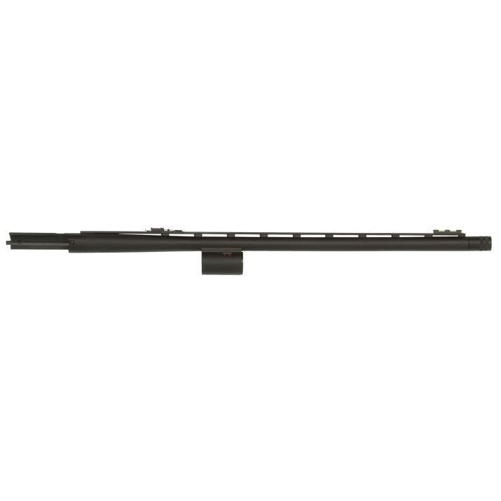 Mossberg 93025 OEM12 Gauge 24" Turkey Barrel w/Vent Rib, Fiber Optic Front Sight & Matte Blued Finish, For Use w/Mossberg 930, Includes XX-Full Choke Tube