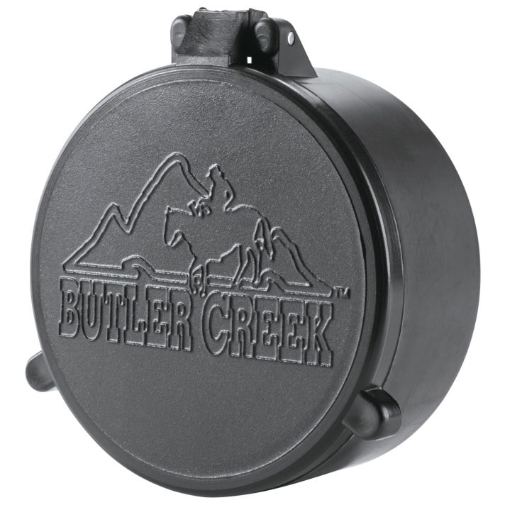 Butler Creek 30010 Flip-Open Objective Scope Cover 25.40mm Obj. Size 01 Black Polymer
