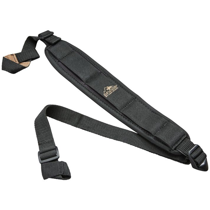 Butler Creek 80023 Comfort Stretch Shotgun Sling Black Neoprene w/Non-Slip Grippers 2.50" Wide Adjustable Design