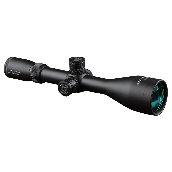 Konus 7181 KonusPro LZ-30 Matte Black 3-12x56mm 30mm Tube Dual IlluminatedEngraved 30/30 Crosshair Reticle