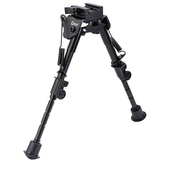 Caldwell 110140 Pic Rail XLA Fixed Bipod 6-9" Vertical Adjustment, Black Aluminum