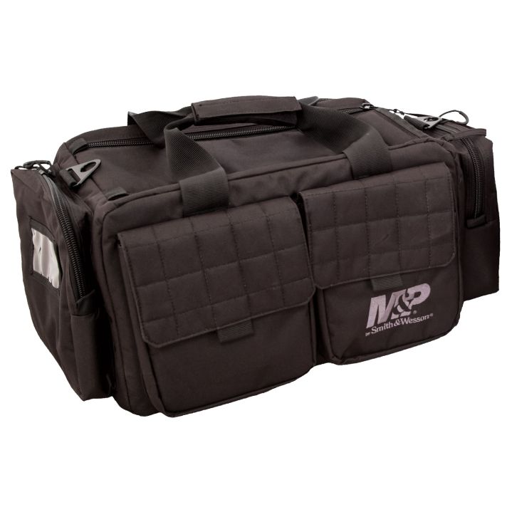 M&P Accessories 110023 Officer Tactical Range Bag 22" Black Nylon