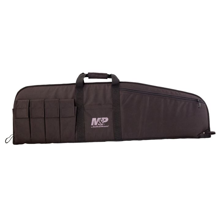 M&P Accessories 110015 Duty Series Medium Case Black Nylon Foam Padding