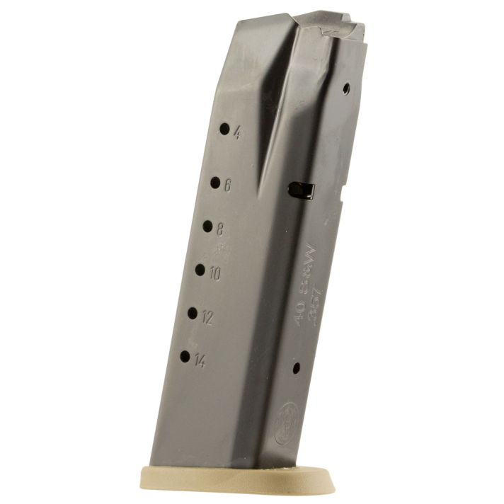 Smith & Wesson 3007346 M&P15rd 40S&W Blued/Brown Floor Plate Steel