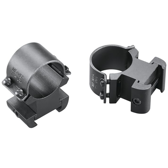 Weaver Mounts 49145 Sure Grip Windage Adjustable RingsMatte Black 1" Extra High