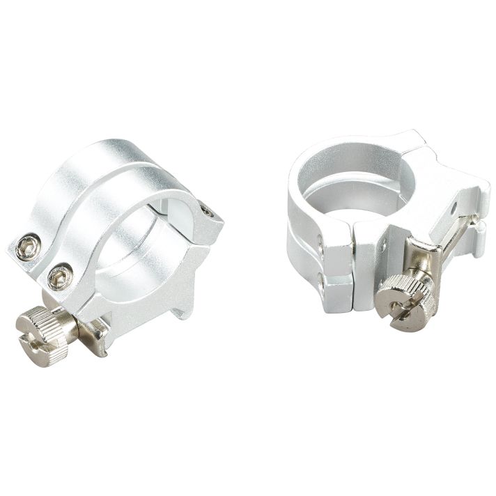 Weaver Mounts 49056 Quad Lock Detachable RingsSilver 1" High