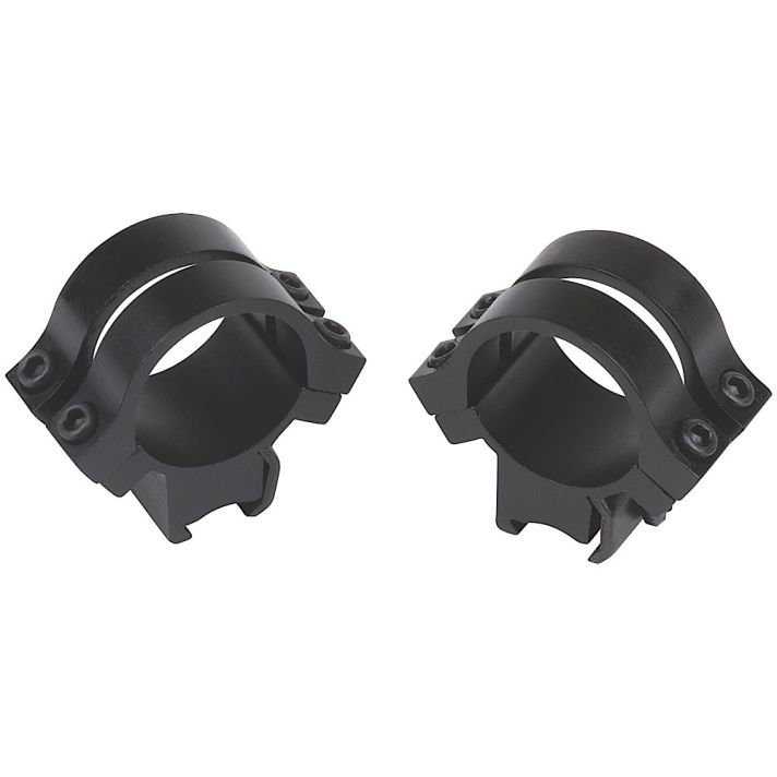 Weaver Mounts 49053 Quad Lock Detachable Tip-Off RingsBlack 1"