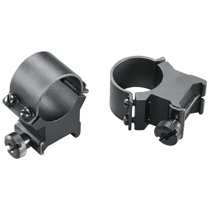 Weaver Mounts 49165 Sure Grip Detachable RingsMatte Black 1" Extra High