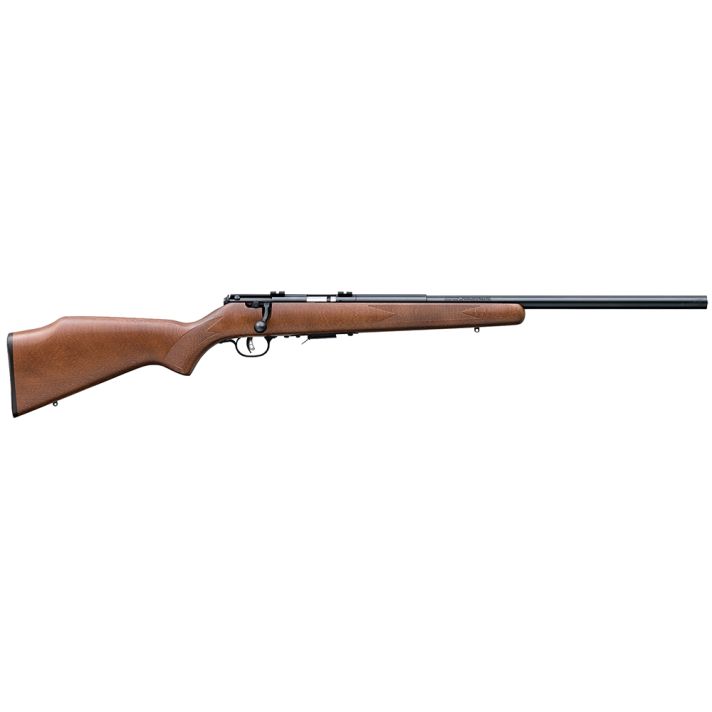 Savage Arms 96701 93R17 GLV Full Size 17 HMR 5+1 21" Matte Black Heavy Varmint Barrel, Matte Black Drilled & Tapped Carbon Steel Receiver, Satin Hardwood Fixed Stock, Right Hand