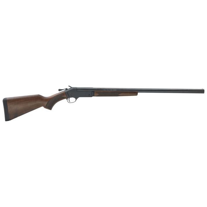 Henry H01512 Single Shot12 Gauge with 28" Barrel, 3.5" Chamber, 1rd Capacity, Blued Steel Finish & American Walnut Stock Right Hand (Full Size)