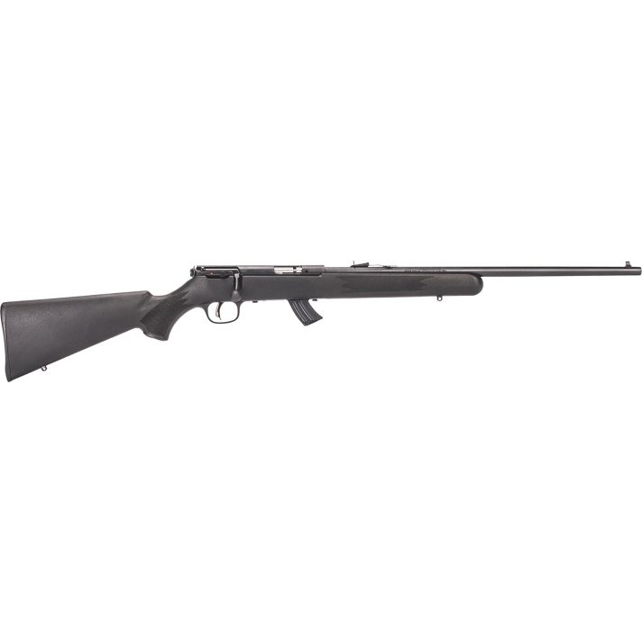 Savage Arms 26700 Mark II F Full Size 22 LR 10+1 21" Matte Black Button Rifled Barrel, Matte Black Drilled & Tapped Carbon Steel Receiver, Matte Black Fixed Sporter Synthetic Stock, Right Hand