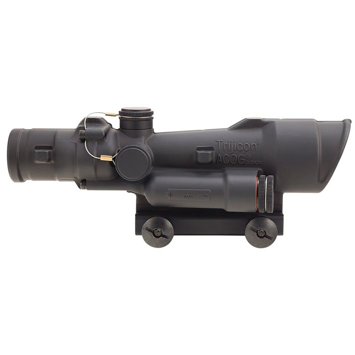 Trijicon 100502 ACOGMatte Black 3.5x 35mm 30mm-35mm Tube LED Illuminated Green Crosshair 308/7.62 BDC Reticle