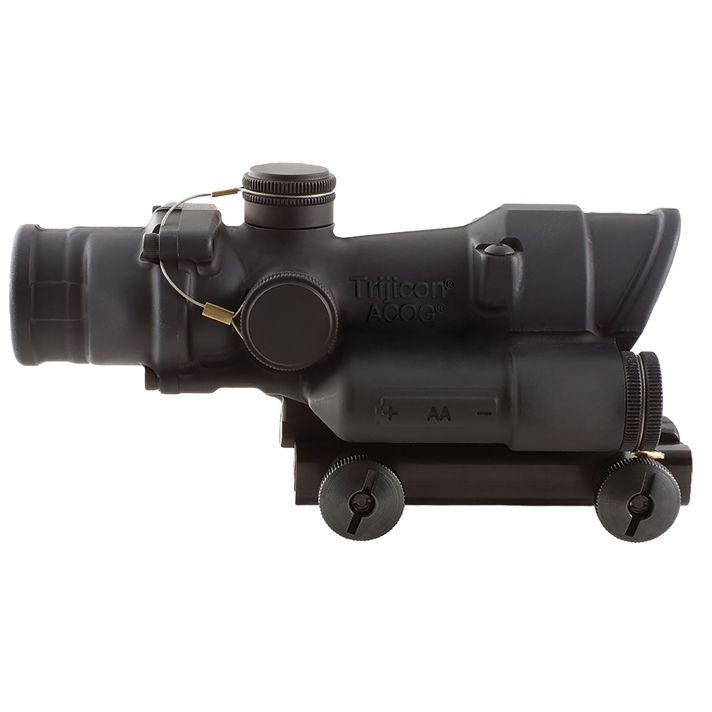 Trijicon 100390 ACOGMatte Black 4x32mm LED Illuminated Green Crosshair .223/5.56 BDC Reticle