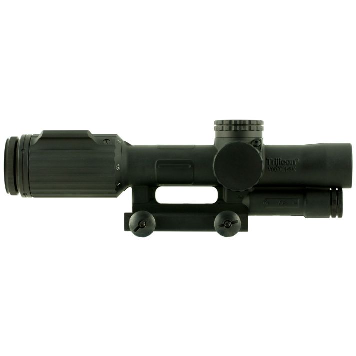 Trijicon 1600036 VCOGMatte Black 1-6x24mm 30mm Tube LED Illuminated Green Segmented Circle w/Crosshair MOA Reticle
