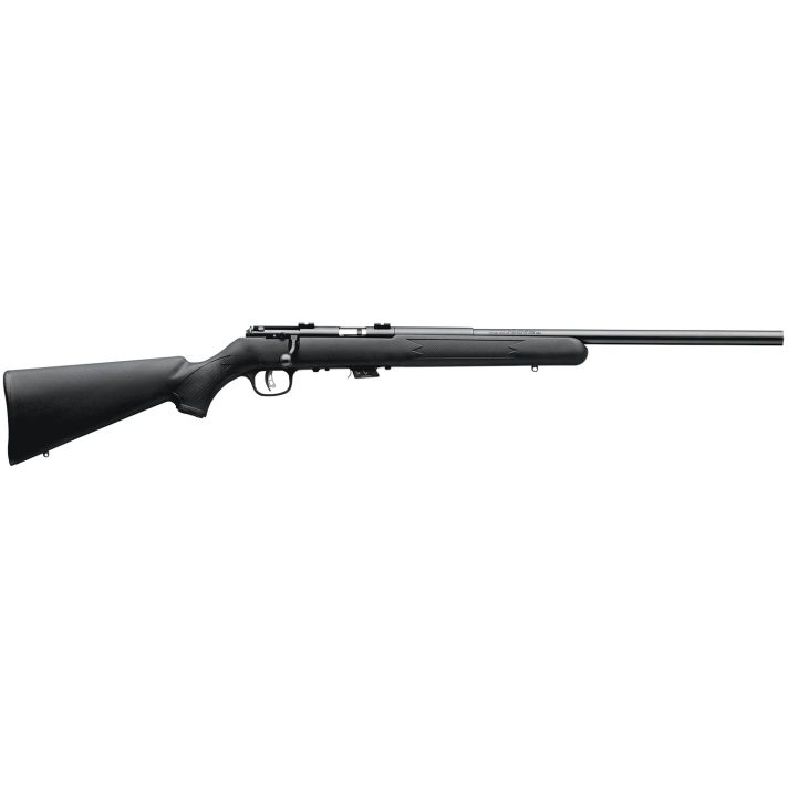 Savage Arms 28700 Mark II FV Full Size 22 LR 5+1 21" Matte Black Heavy Button Rifled Barrel, Matte Black Drilled & Tapped Carbon Steel Receiver, Matte Black Fixed Synthetic Stock, Right Hand