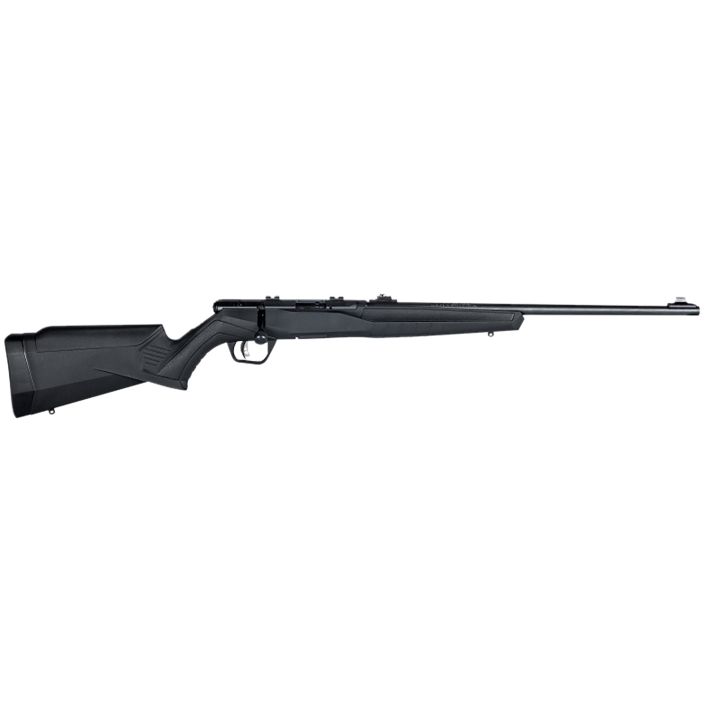 Savage Arms 70200 B Series F Full Size 22 LR 10+1 21" Matte Black Button Rifled Barrel, Matte Black Drilled & Tapped Carbon Steel Receiver, Matte Black Fixed Synthetic Stock, Right Hand