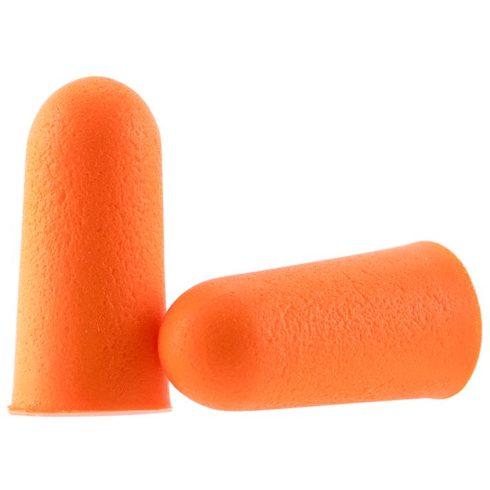 Walker's GWPFP50PK Foam Ear PlugsDisposable Foam 32 dB Orange 50 Pair