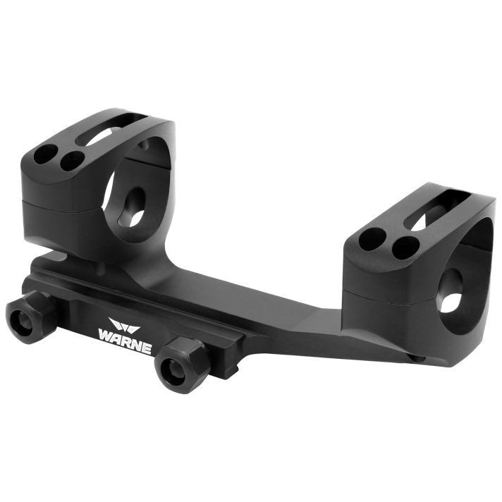 Warne XSKEL30TW X-SKEL Scope Mount/Ring Combo Black Anodized 30mm