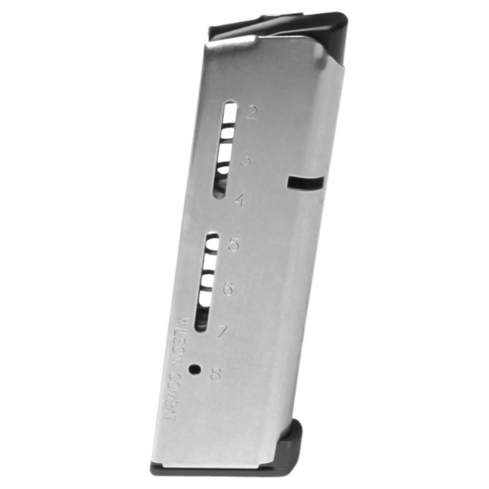 Wilson Combat 500CHD ETM8rd Detachable w/ Lo-Profile Steel Floor Plate 45 ACP+P Fits Wilson Combat 1911 Elite Tactical Stainless Steel
