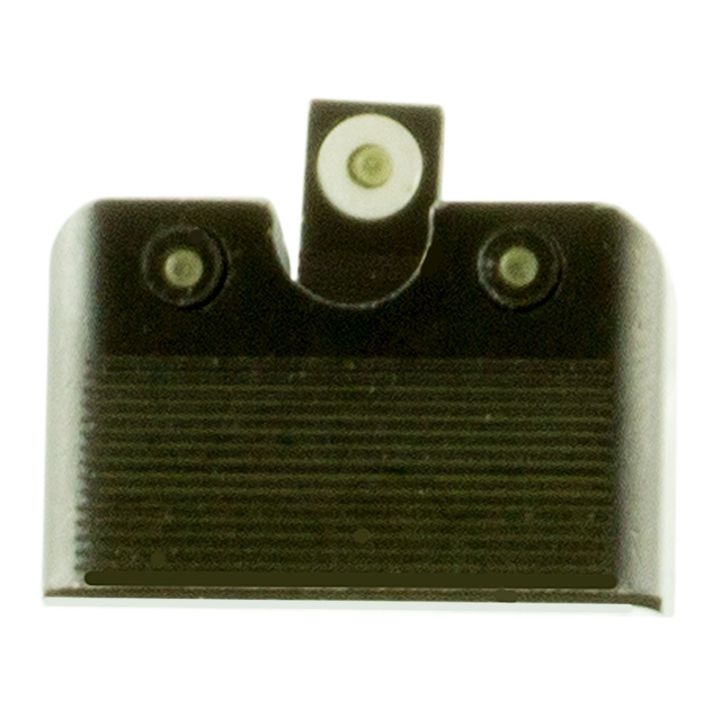 TruGlo TG231MP2W Tritium ProBlack | Green Tritium White Outline Front Sight Green Tritium Rear Sight
