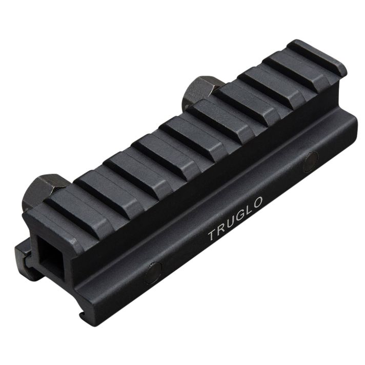 TruGlo TG8980B Picatinny Riser MountMatte Black Anodized