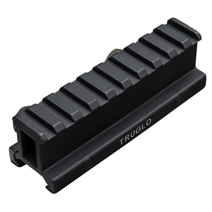 TruGlo TG8990B Picatinny Riser MountMatte Black Anodized