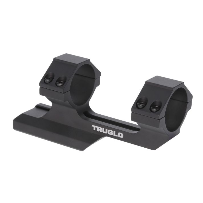 TruGlo TG8964B One-Piece Tactical Scope Mount Scope Mount/Ring Combo Black Anodized 30mm