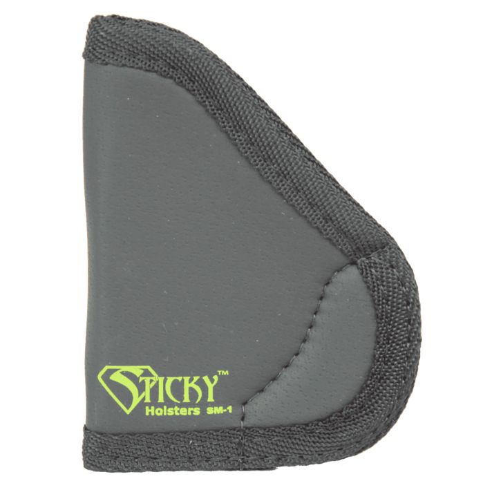 Sticky Holsters SM1 SM-1IWB Size 1 Black/Green Latex Free Rubber Fits Beretta Tomcat/Bobcat Fits 2.40-2.75" Barrel Ambidextrous