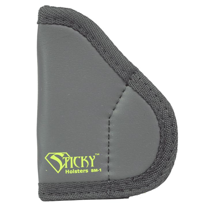 Sticky Holsters SM1NAA SM-1IWB Size 1 Black/Green Latex Free Rubber Fits NAA Black Widow Fits 1.25-2.75" Barrel Ambidextrous