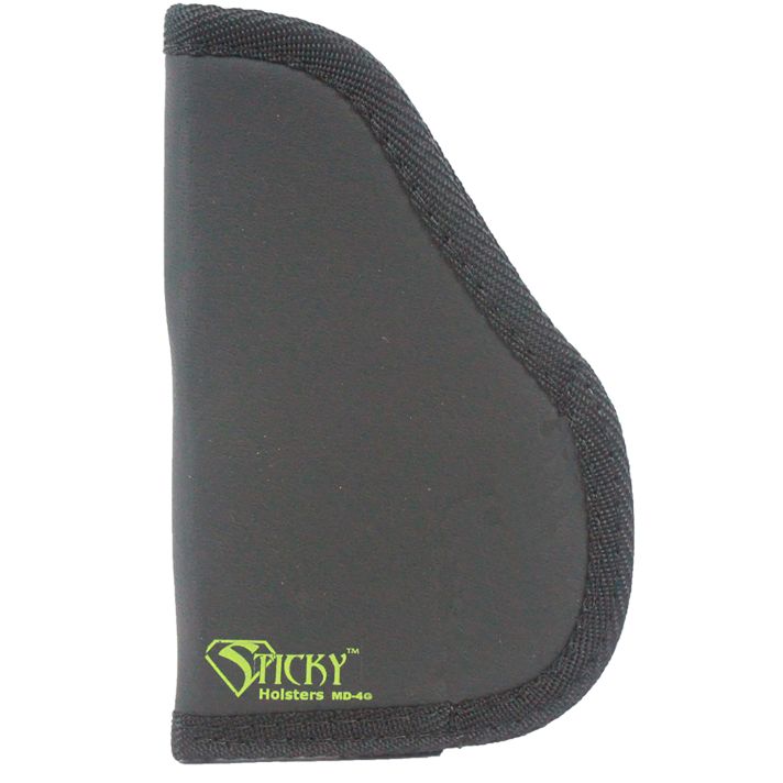 Sticky Holsters MD4GEN1 MD-4 Gen 1 MOD Black/Green Latex Free Rubber Fits Small/Med Semi-Auto Ambidextrous