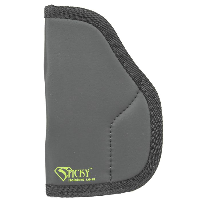 Sticky Holsters LG1S LG-1SBlack/Green Latex Free Rubber Fits 1911 3-4" Ambidextrous