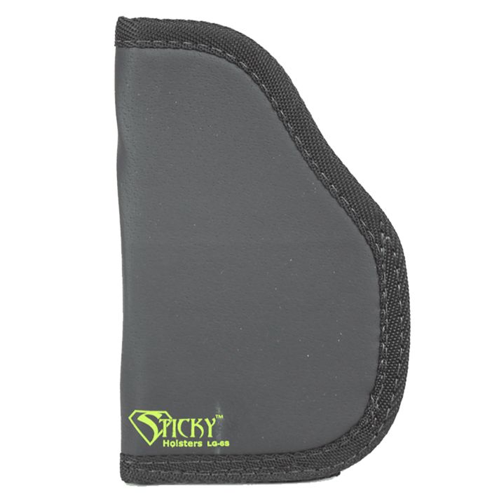 Sticky Holsters LG6SMOD LS LG-6SBlack/Green Latex Free Rubber Fits 3-4" Large Auto w/Laser Ambidextrous