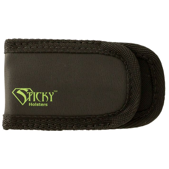 Sticky Holsters SMP Super Mag Pouch IWB Black/Green Latex Free Rubber Pocket