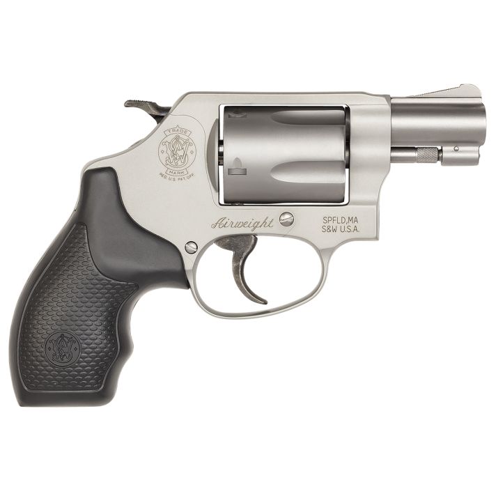 Smith & Wesson 163050 Model 637 *CA Compliant 38 S&W Spl +P 5 Shot 1.88" Stainless Steel Barrel/Cylinder, Matte Silver Aluminum Alloy J-Frame, Integral Front Sight, Internal Lock