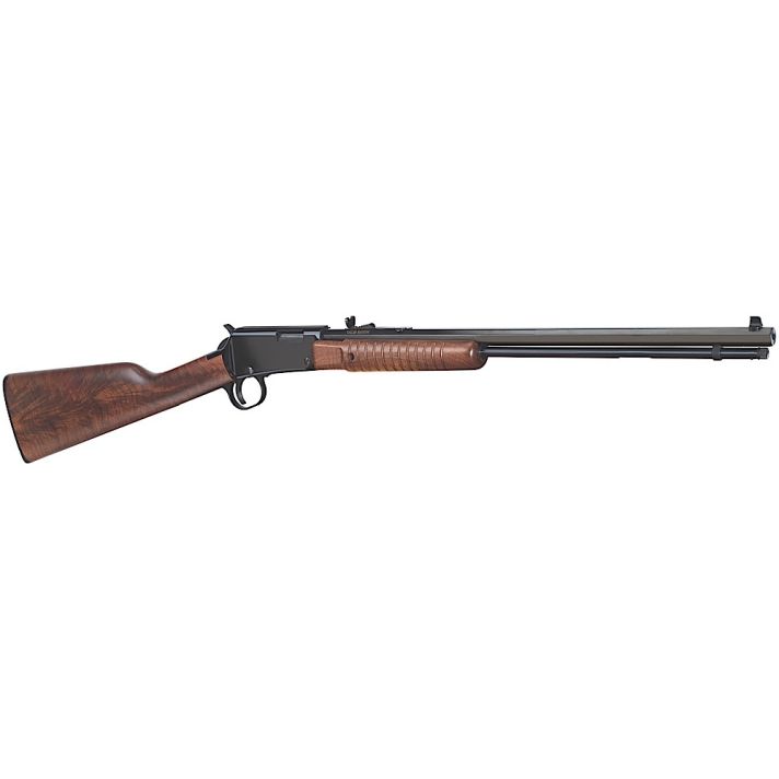 Henry H003T Small GameFull Size 22 Long/22 LR/22 Short/16 LR/21 Short 20" Blued Octagon Barrel, Black Steel Receiver, American Walnut Wood