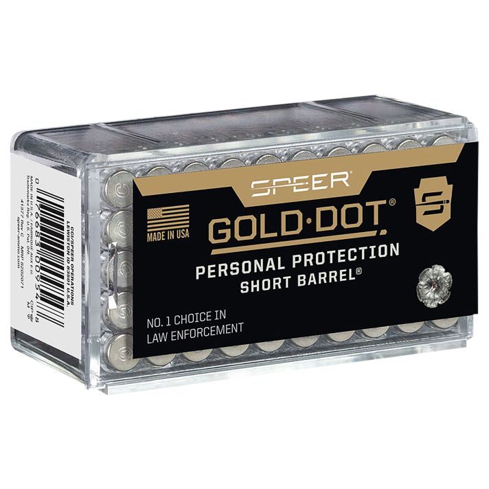 Speer 954 Gold Dot Short Barrel 22WMR 40gr Hollow Point 50 Per Box/40 Case