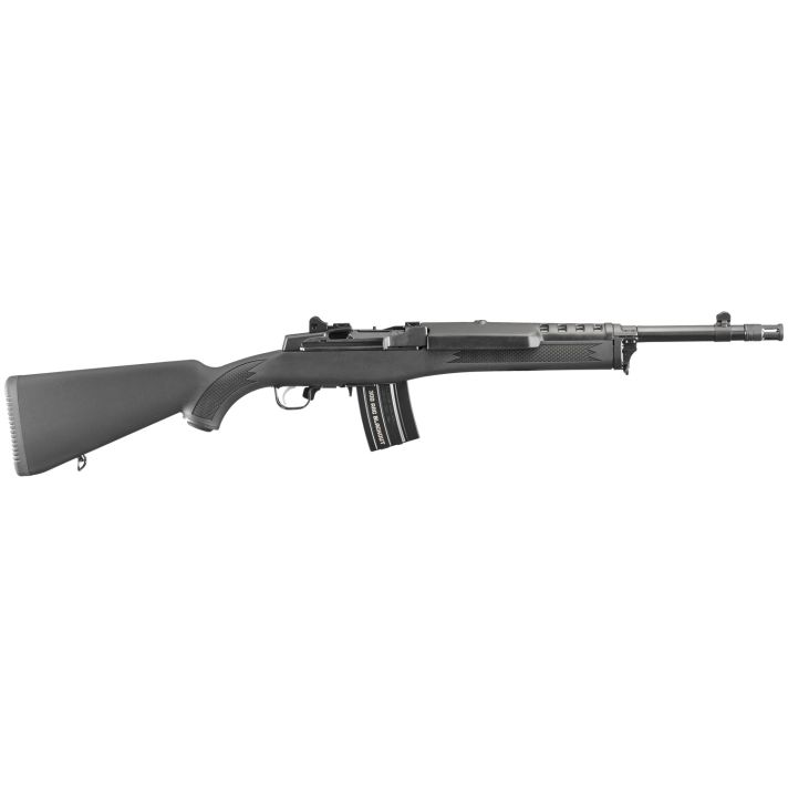 Ruger 5864 Mini-14 Tactical 300 Blackout 20+1 16.12" Blued Threaded Barrel, Blued Drilled & Tapped Steel Receiver, Black Synthetic Fixed Stock, Right Hand