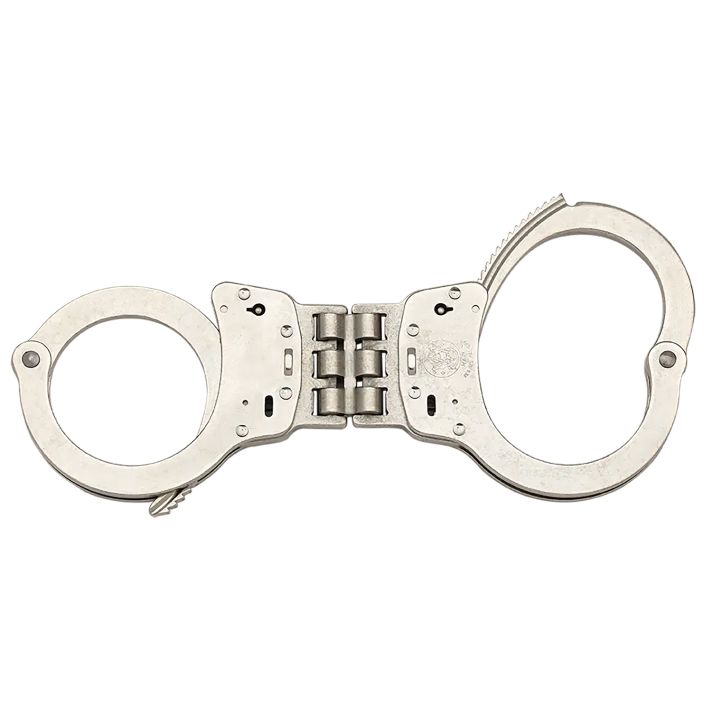 Smith & Wesson 350096 300Hinged Nickel Steel