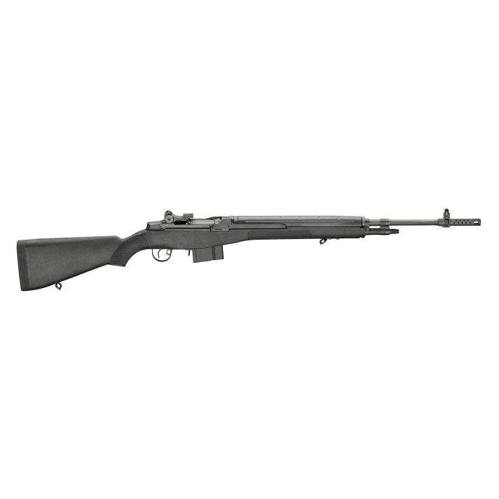 Springfield Armory MA9226CA M1A Loaded *CA Compliant 308 Win/7.62x51mm 10+1 22" Black Parkerized Medium National Match Barrel, Black Parkerized Steel Receiver, Black Synthetic Fixed Stock