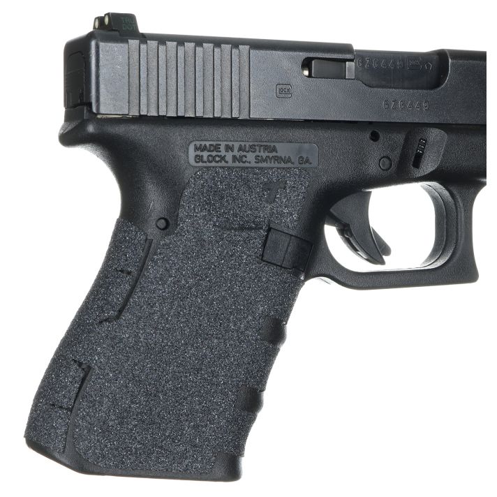 Talon Grips 104G Adhesive GripCompatible w/Glock Gen1-3 19/23/25/32/38, Black Textured Granulate