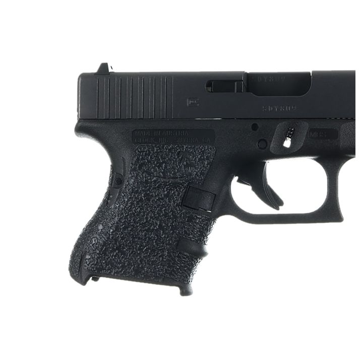 Talon Grips 105R Adhesive GripCompatible w/Glock 26/27/28/33/39 Gen3, Black Textured Rubber
